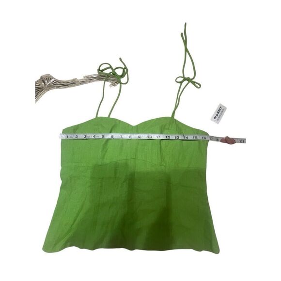 Old Navy Halter Top green Sz M NWT - Picture 6 of 7